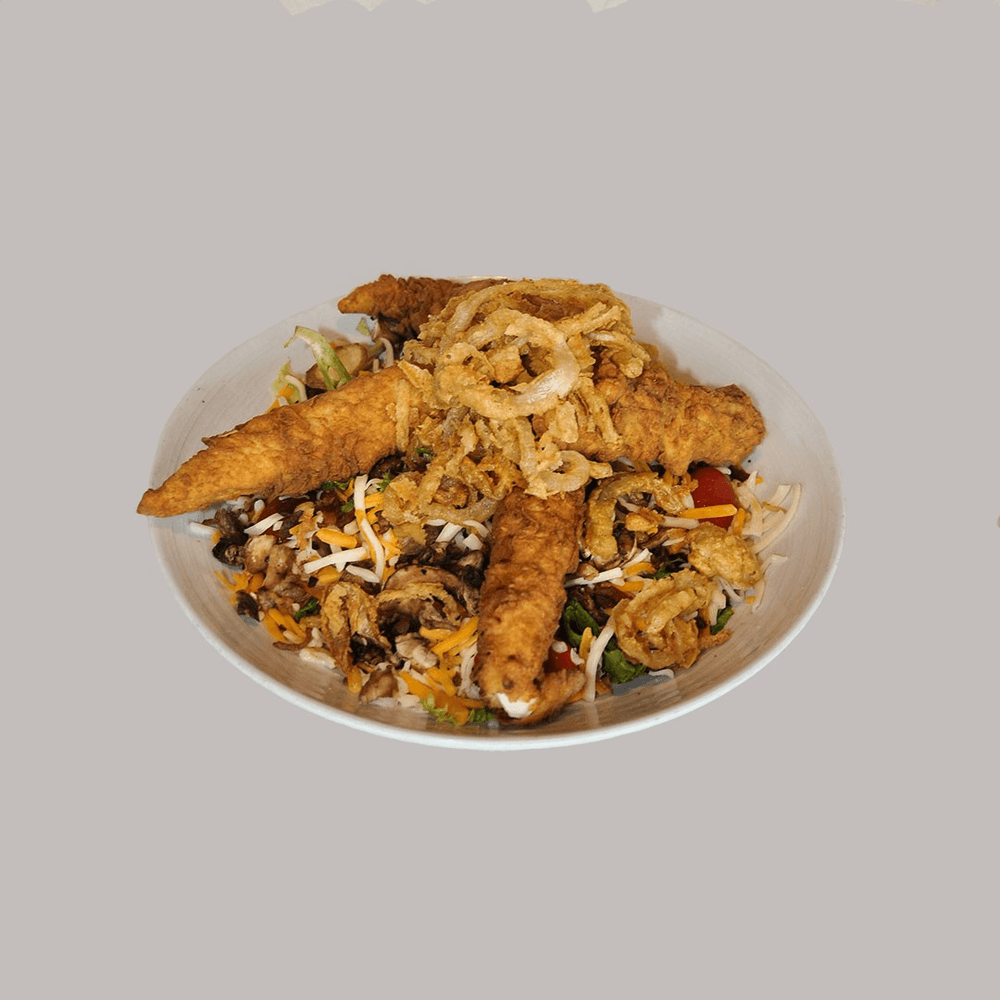 Southern Fried Chicken Salad