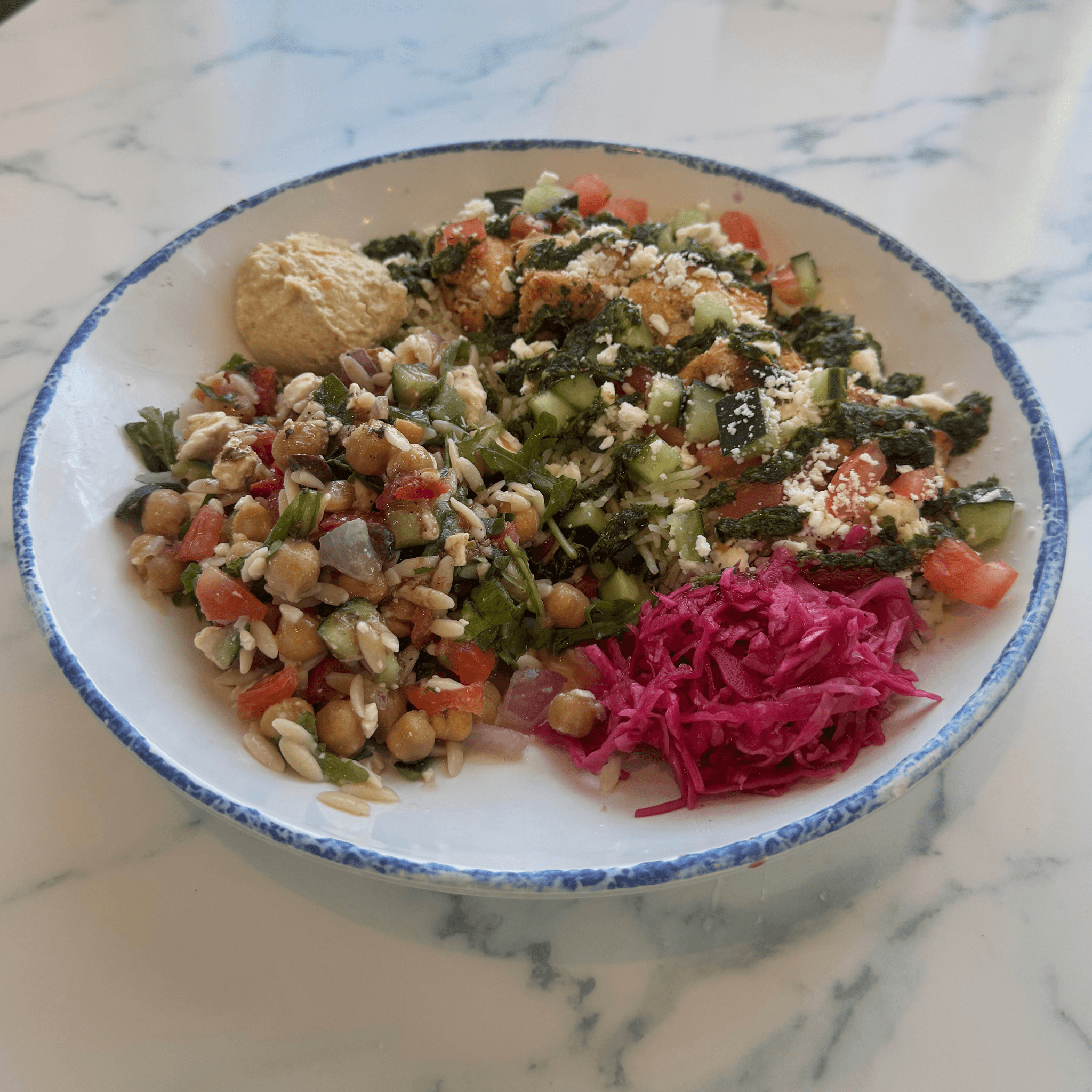 Chicken Kabob Bowl