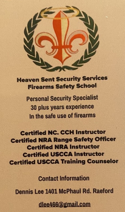 Heaven Sent Security Services & Firearm Safety School