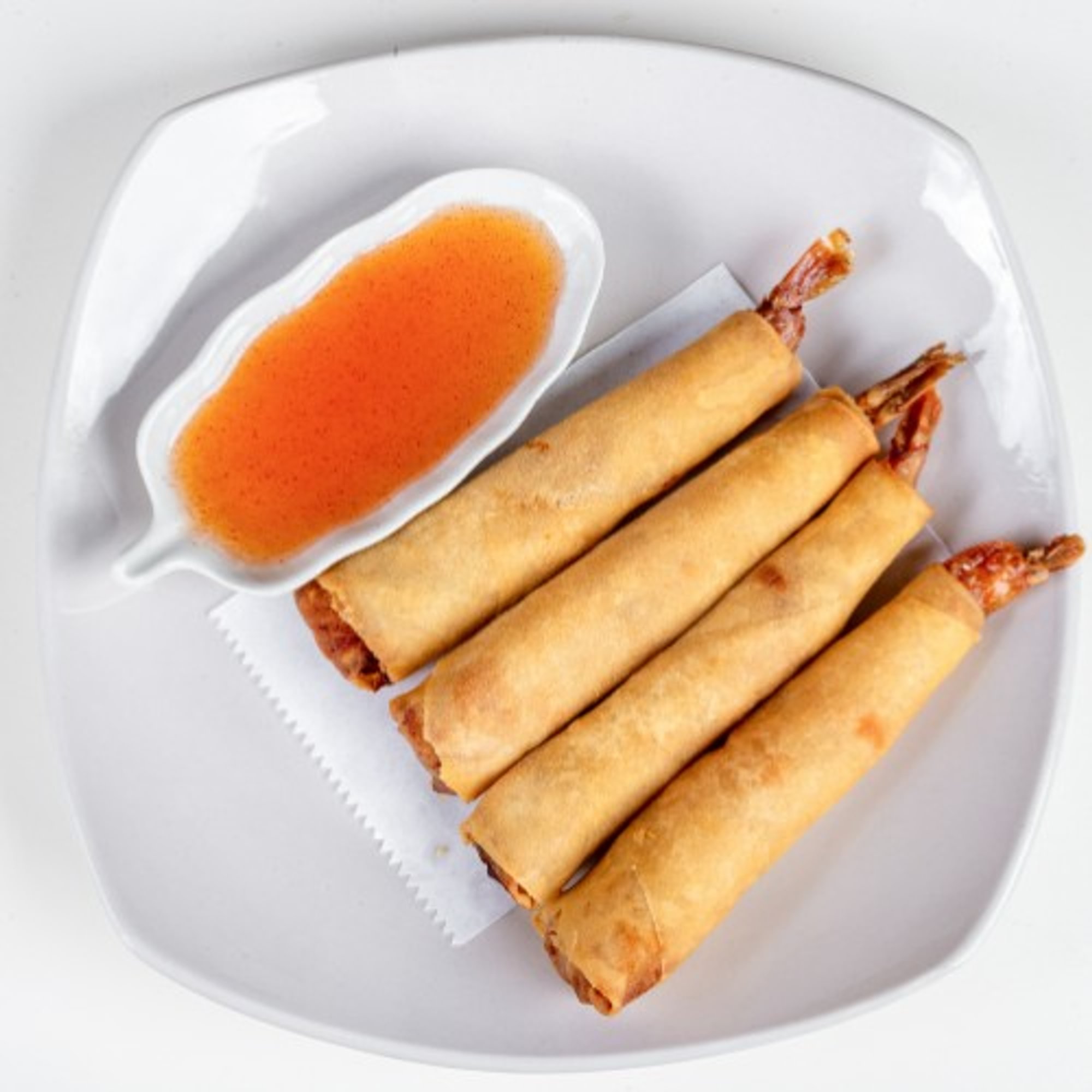 6. Shrimp In A Blanket - 4 pieces 
