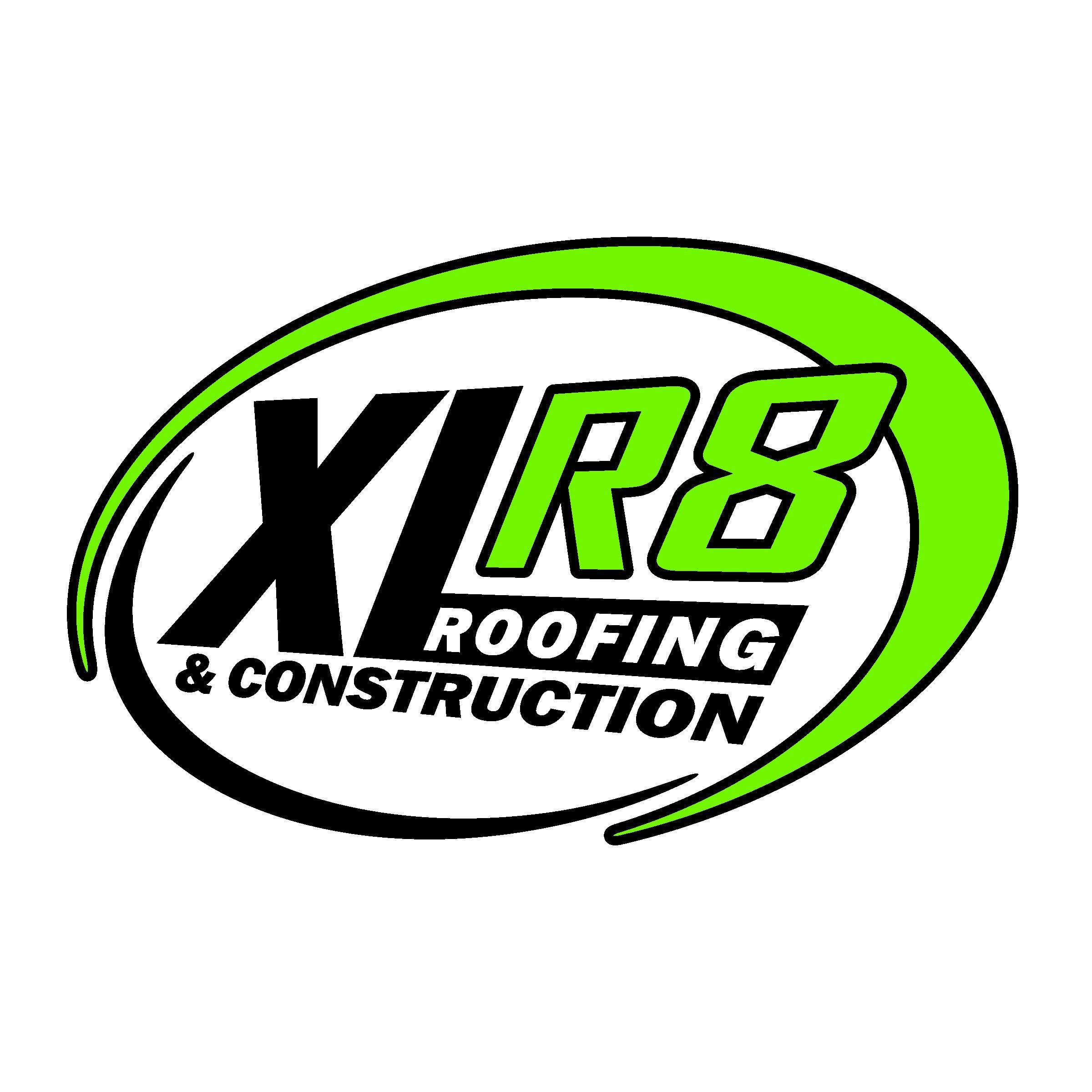 XLR8 Roofing &amp; Construction, LLC. Logo
