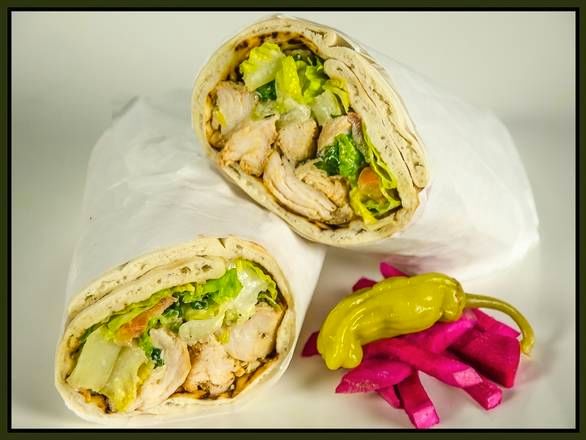 #15 Chicken Kebab Wrap