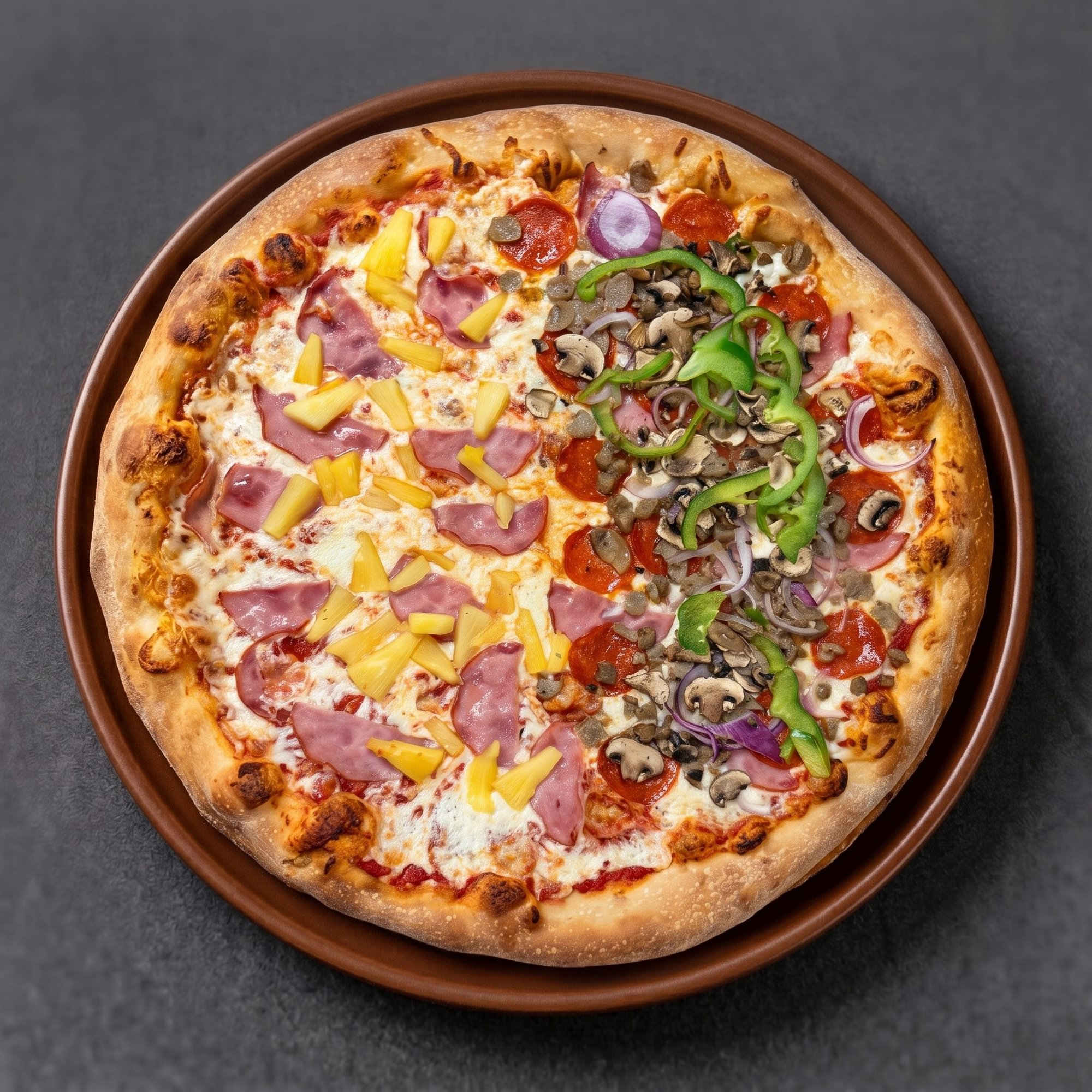 Half & Half Specialty Pizza