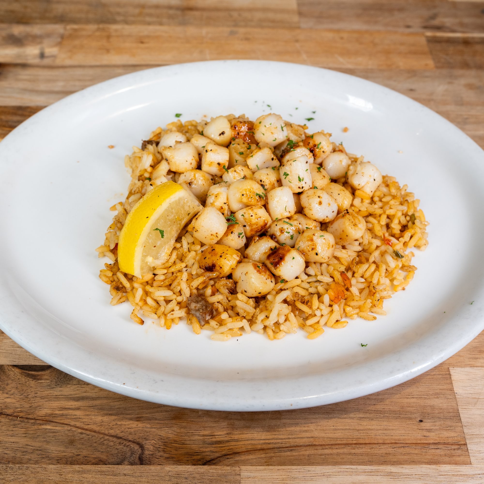 Bay Scallop Dinner