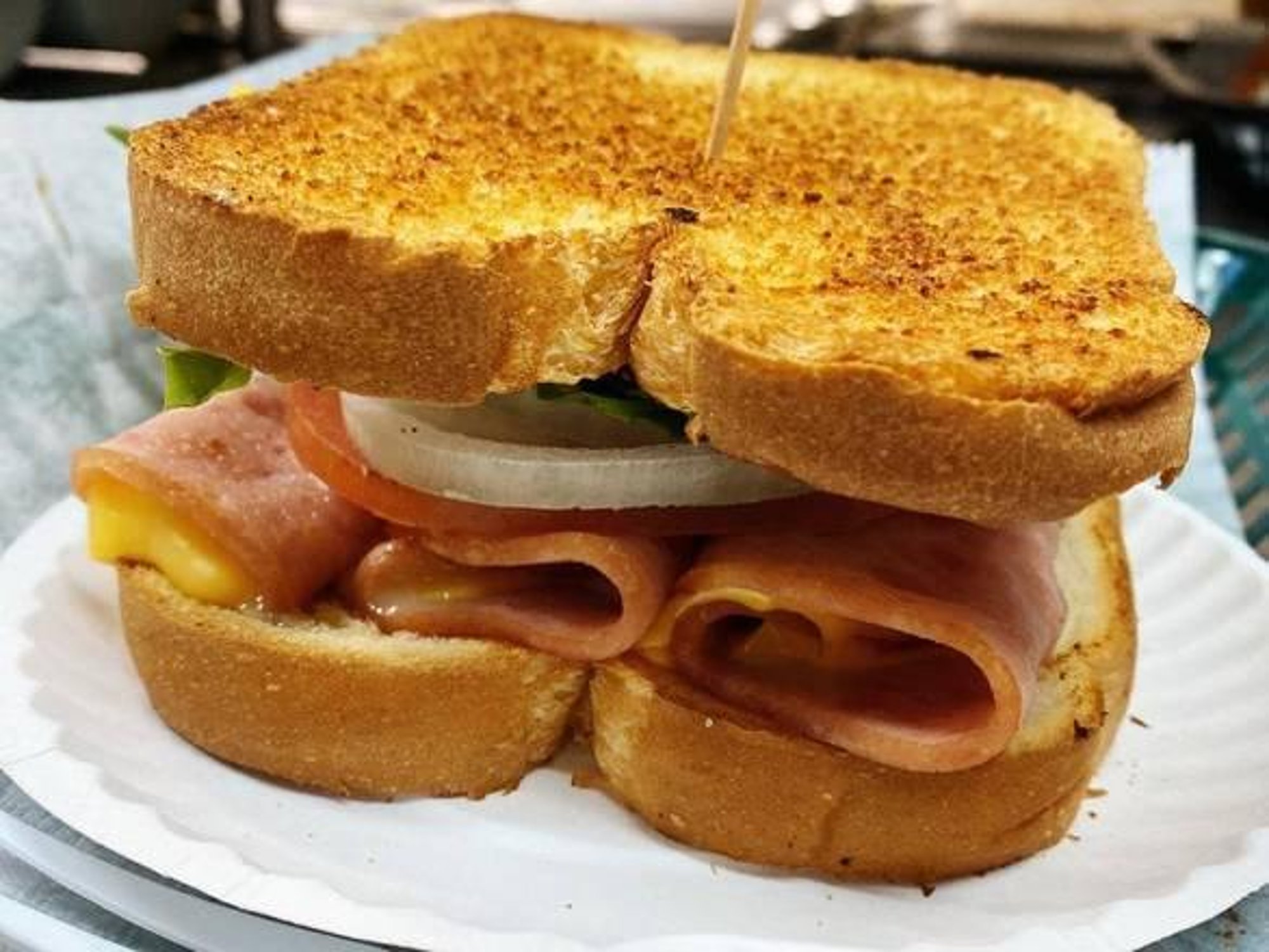 Ham/Cheese/Veggies-Jamon//Queso//Veget