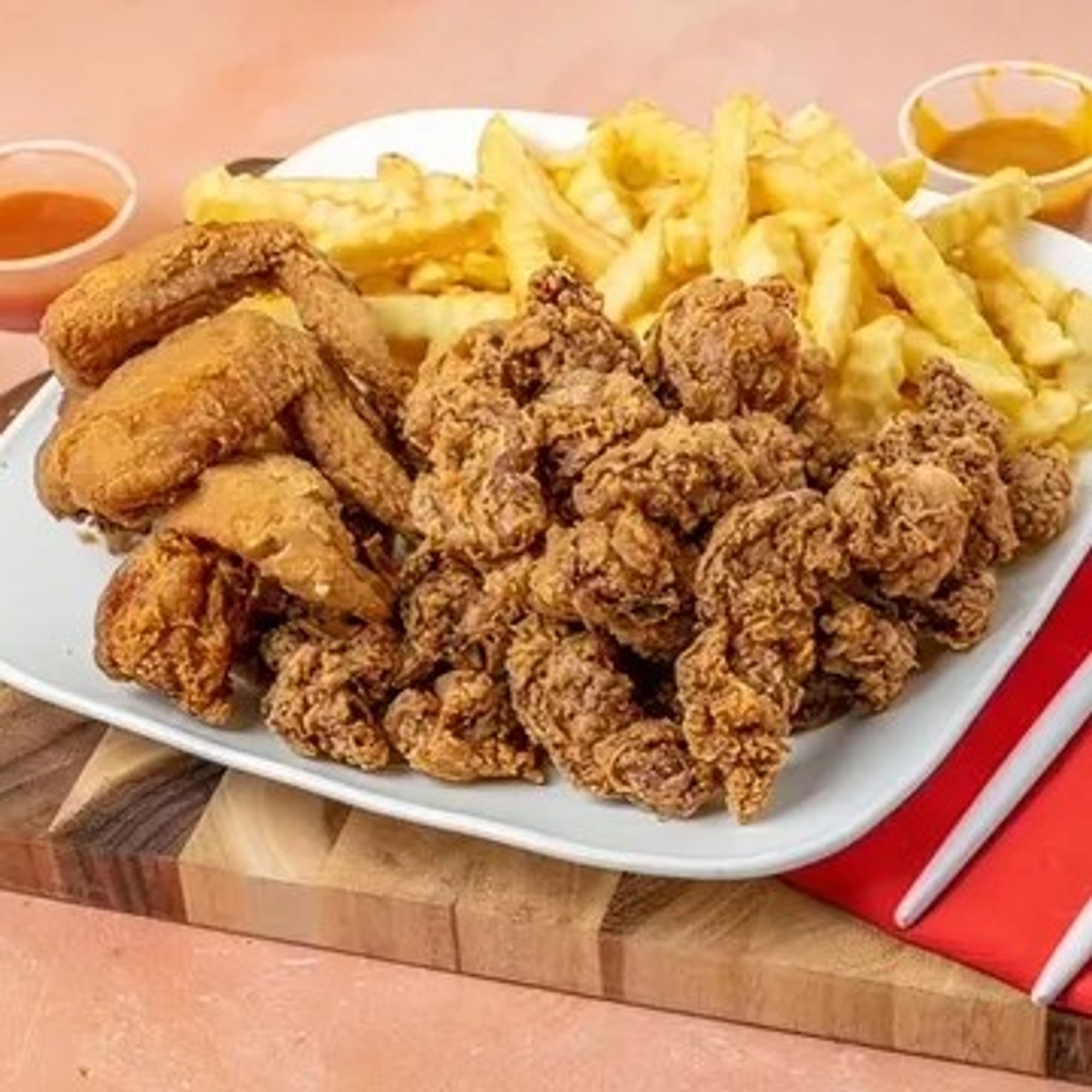 # 3 Gizzards & Wings