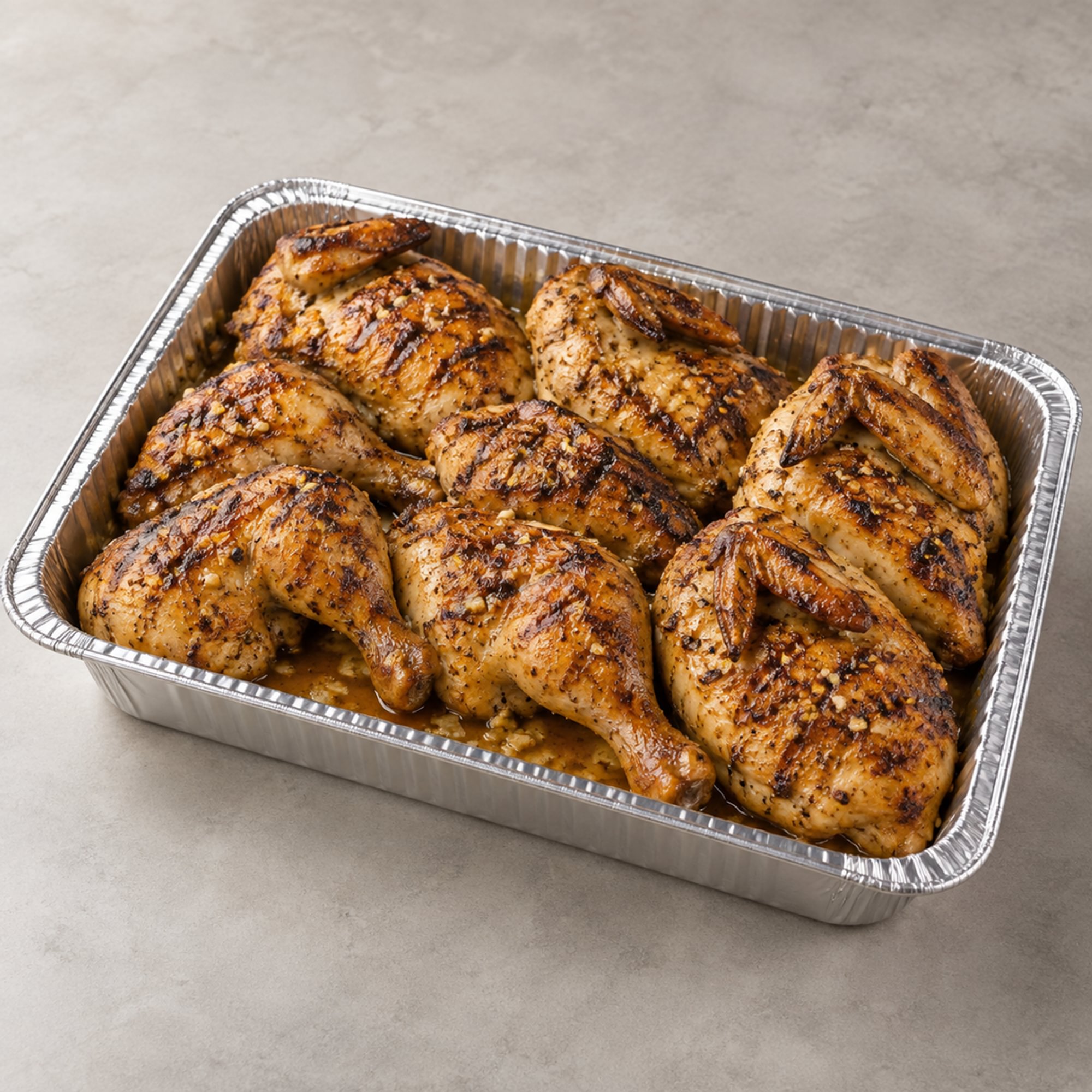 Grilled Garlic 1/4 Chicken