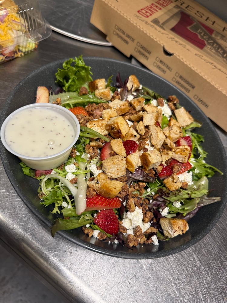 Strawberry Pecan Chicken Salad