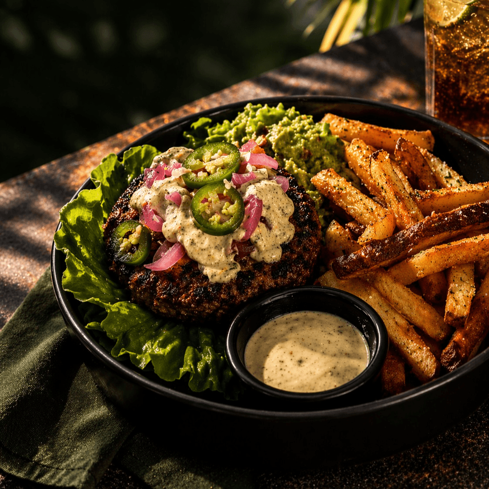 Plantain & Grain Burger