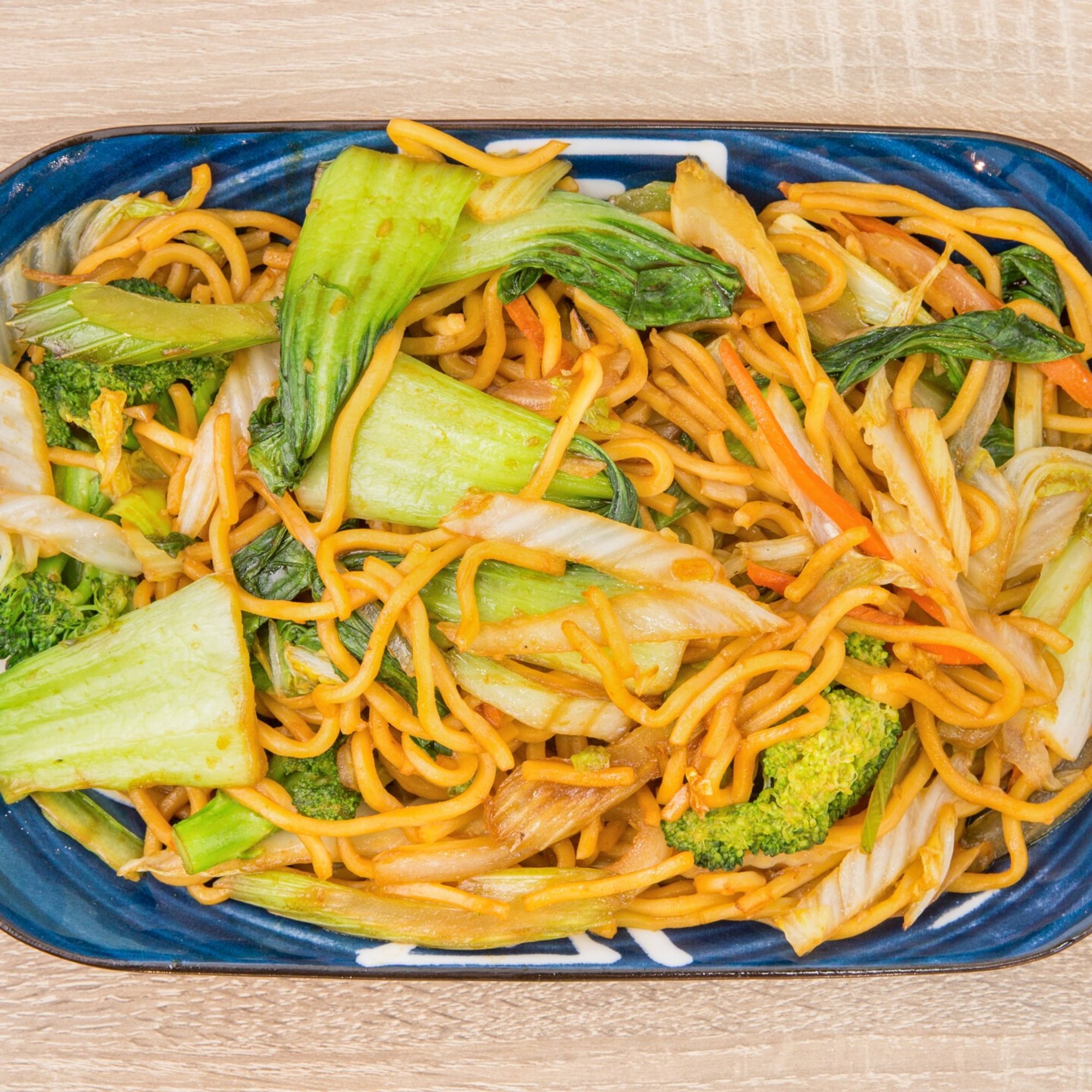 Vegetable Pan-Fried Lo Mein Noodle
