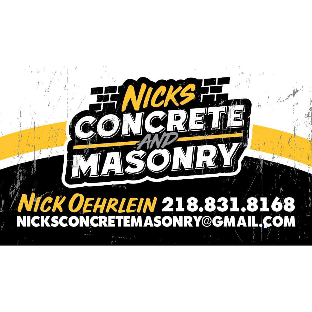 Nick's Concrete &amp; Masonry LLC Logo