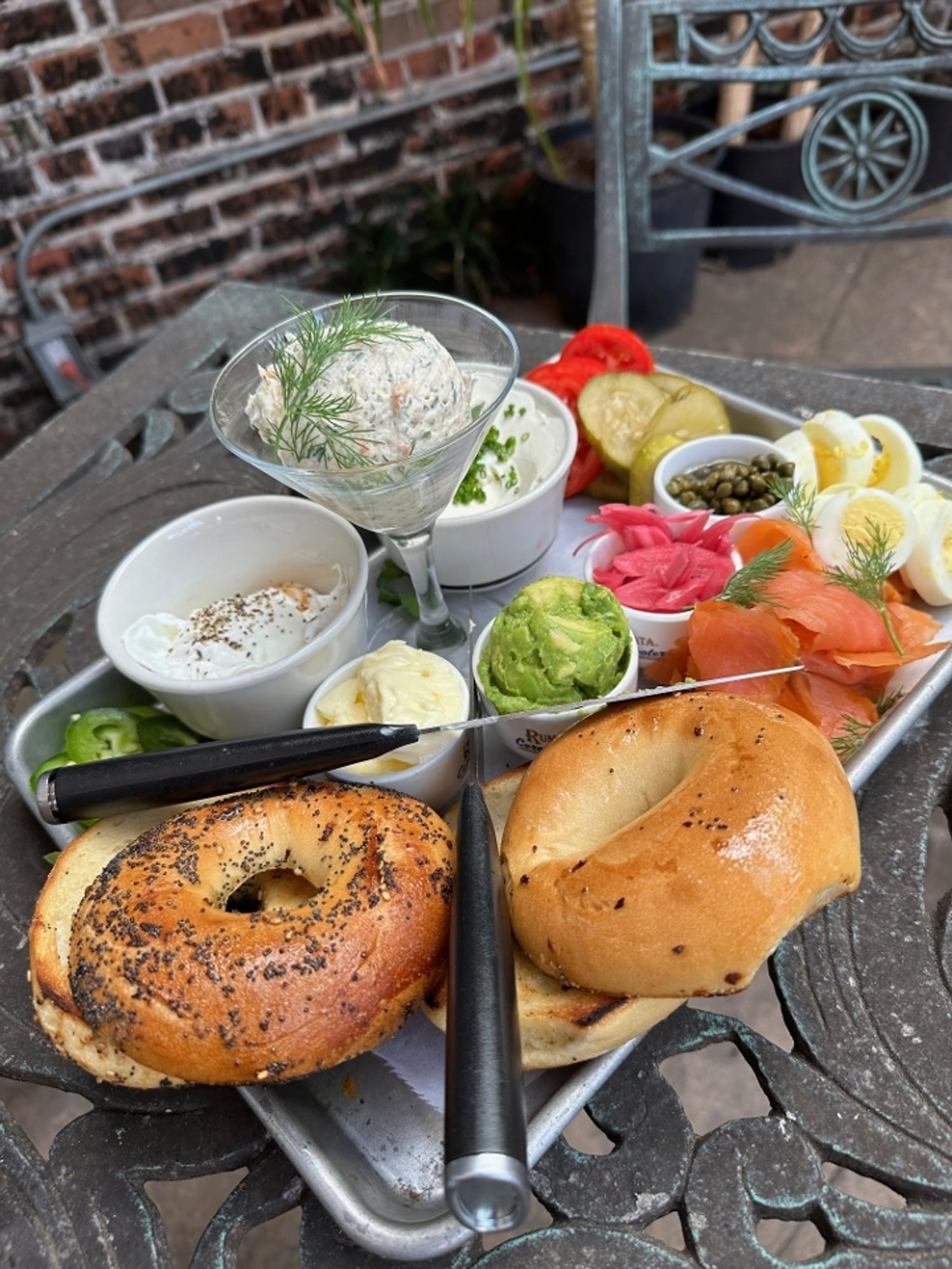 Our Signature Bagel Board