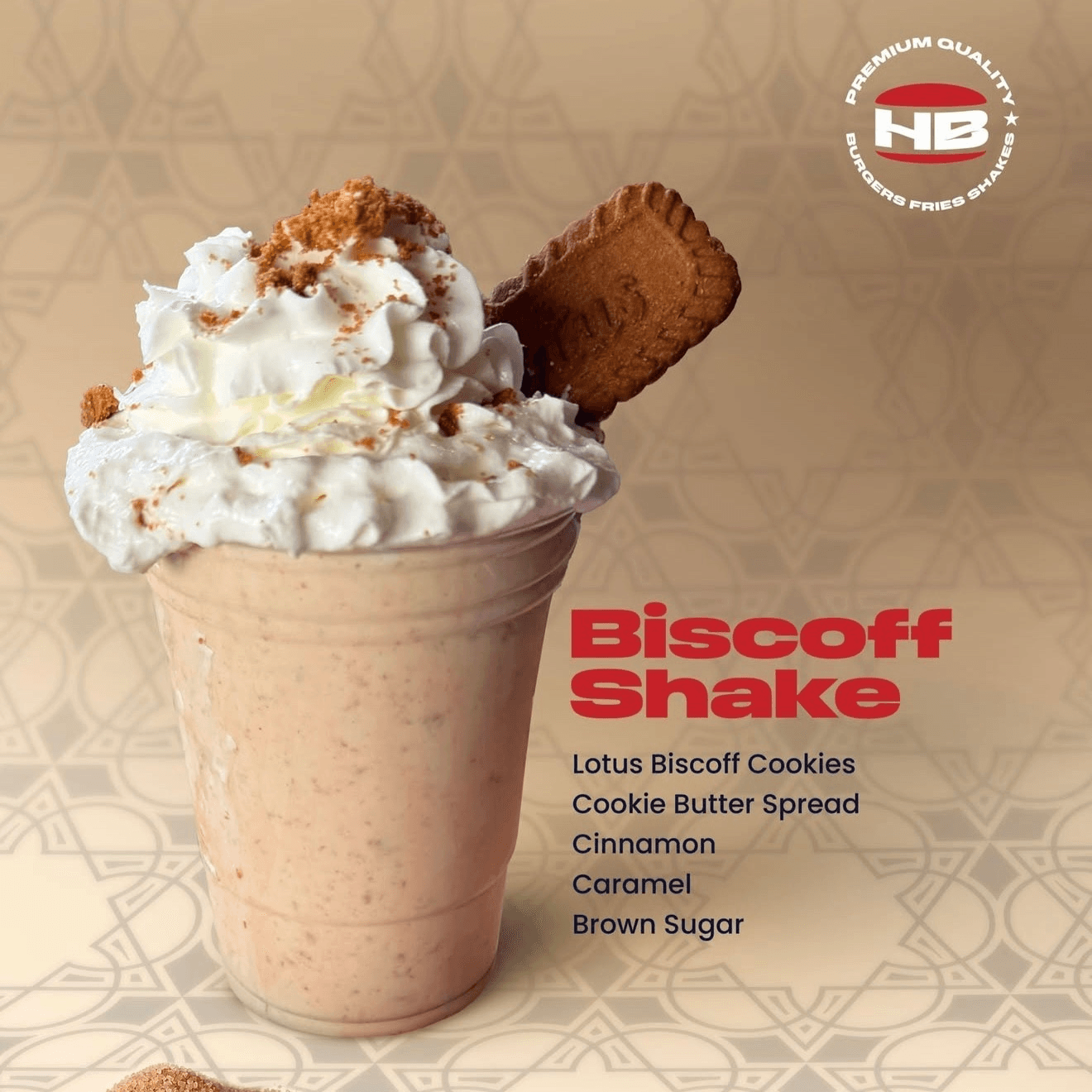 Biscoff shake