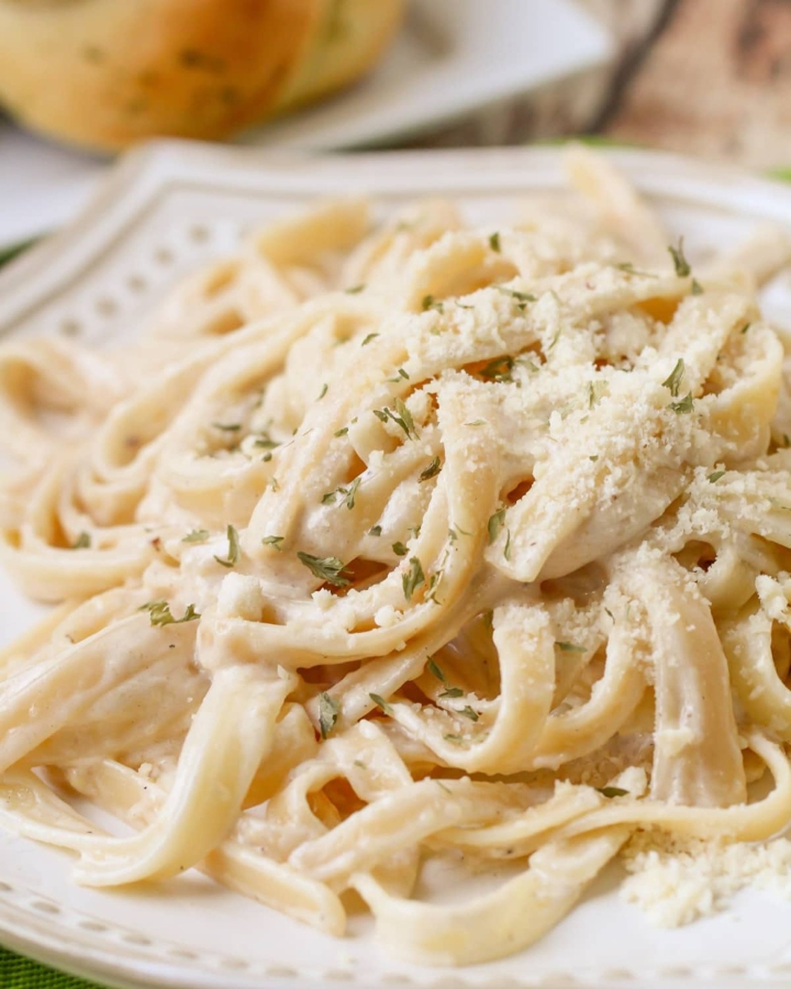 Fettuccini Carbonara Lunch