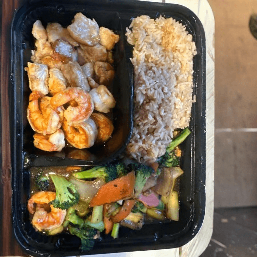Hibachi Chicken and Shrimp Combo