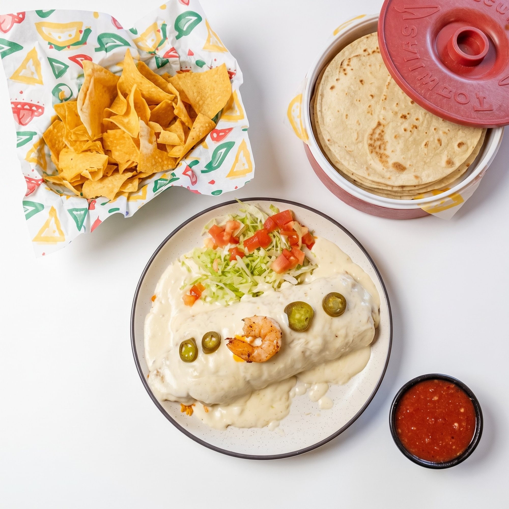 Shrimp Burrito