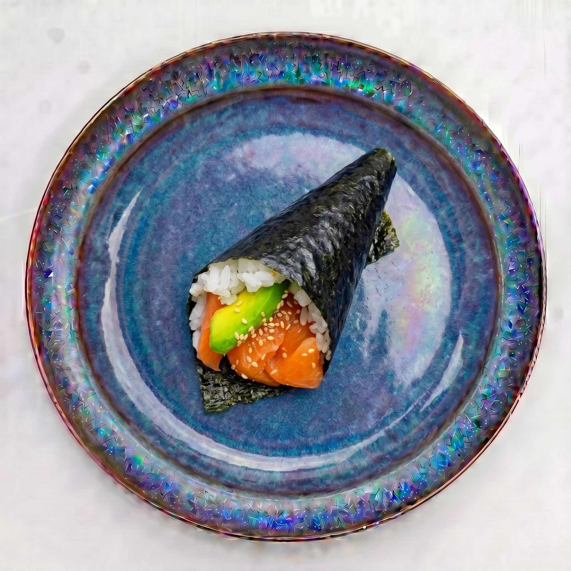 Salmon Avocado Hand Roll