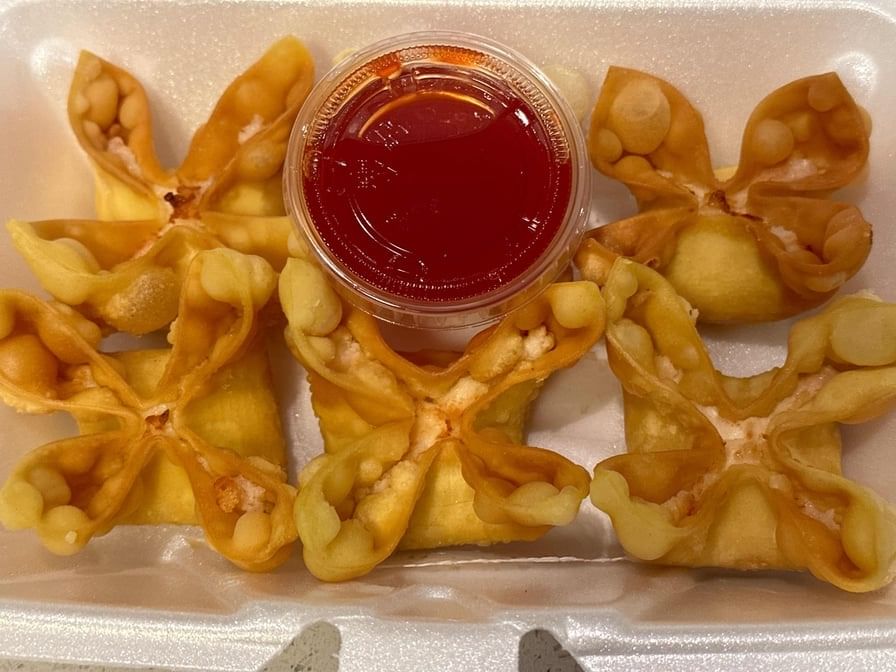 Crabmeat Rangoon (6 Pieces)