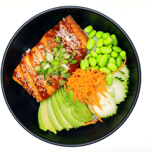 Teriyaki Salmon Bowl