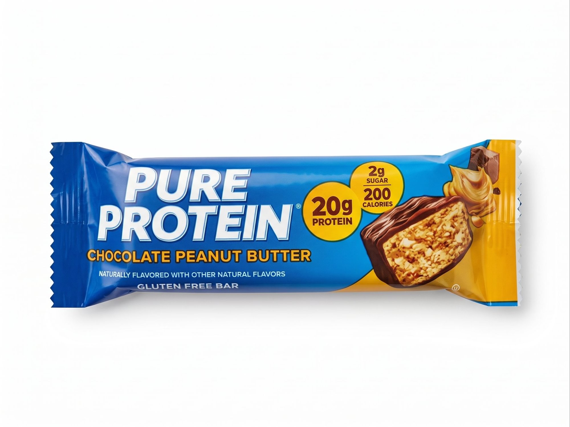 Chocolate Peanut Butter Bar GF 20g Protein