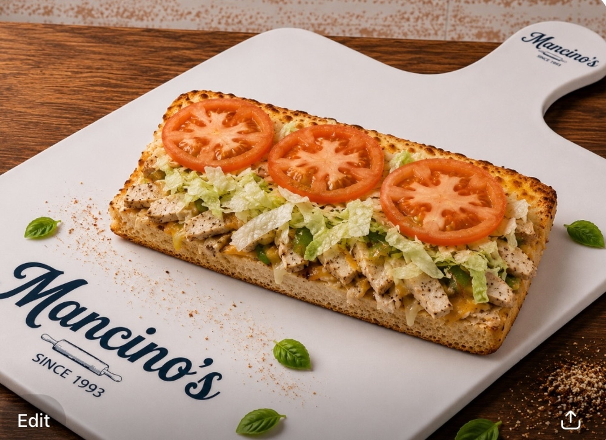 1/2 Grilled Chicken Grinder