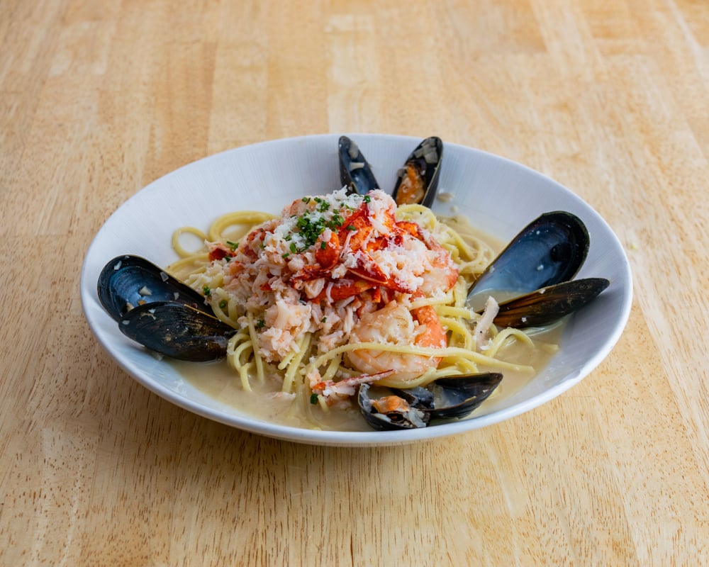 Linguine in Garlic Sauce