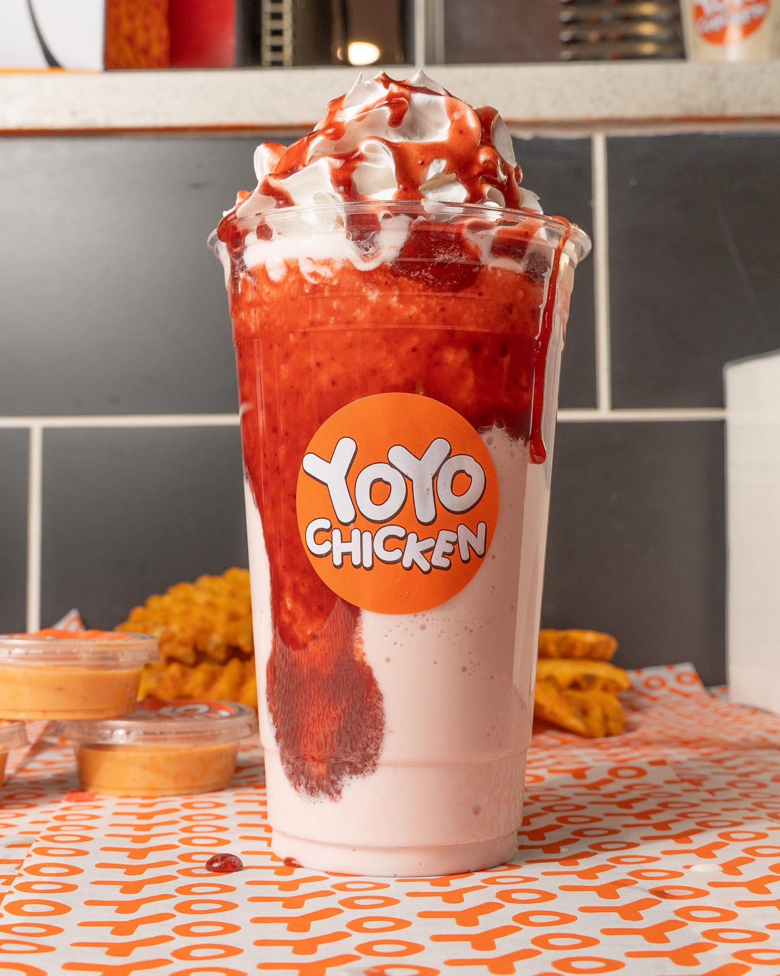 Strawberry Milkshake (Medium)