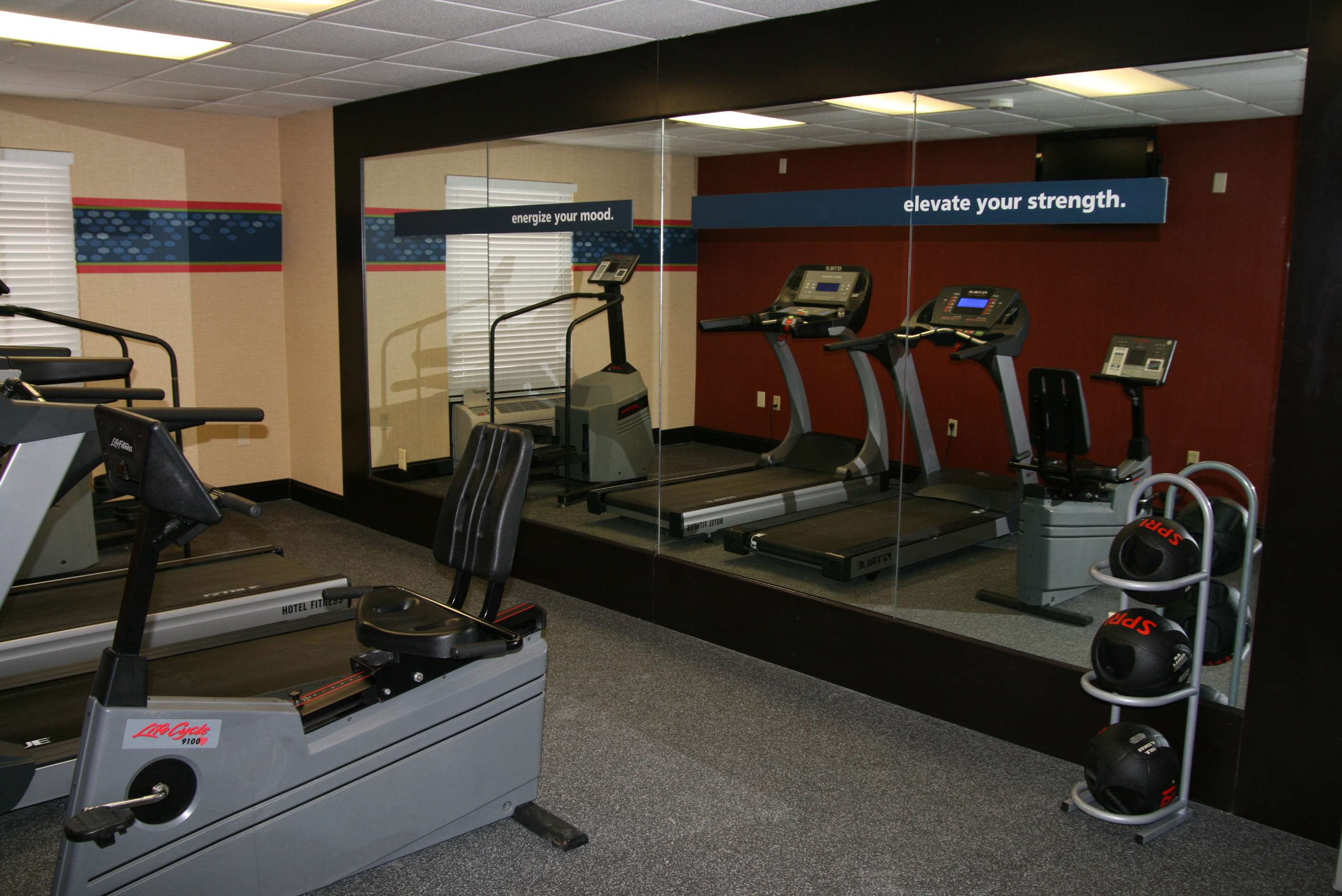 Health club  fitness center  gym