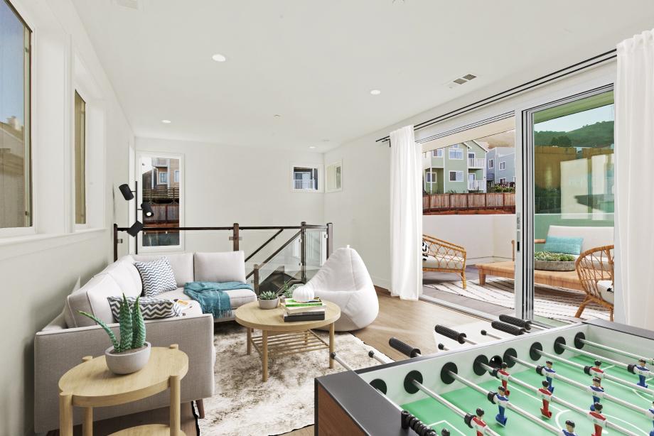 Toll Brothers The Overlook Latitude Home Design Flex Room
