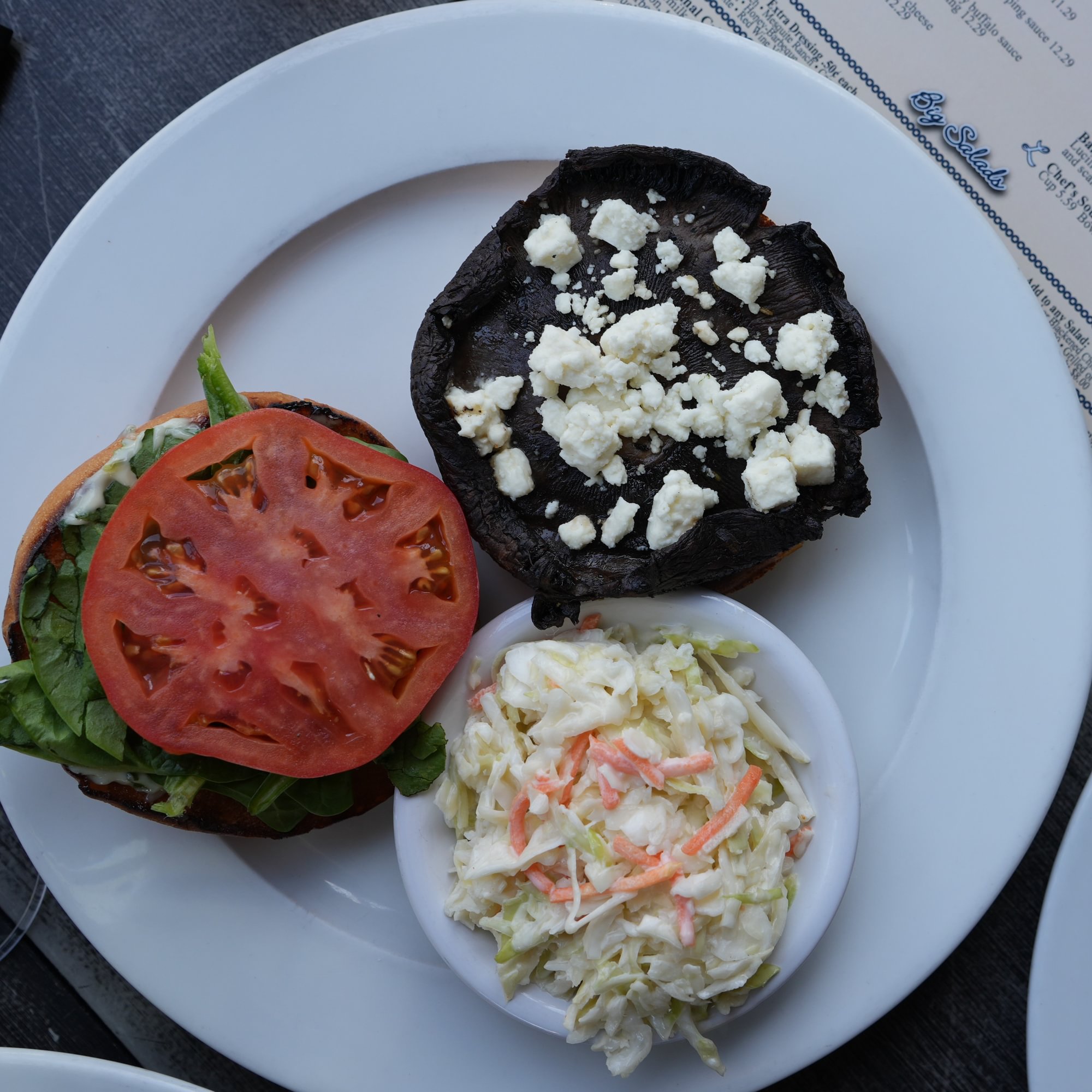 Vegetarian Portobello Sandwich