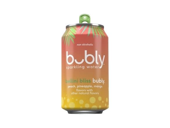 Bubly Non Alcoholic Sparkling Water Bеllini Bliss