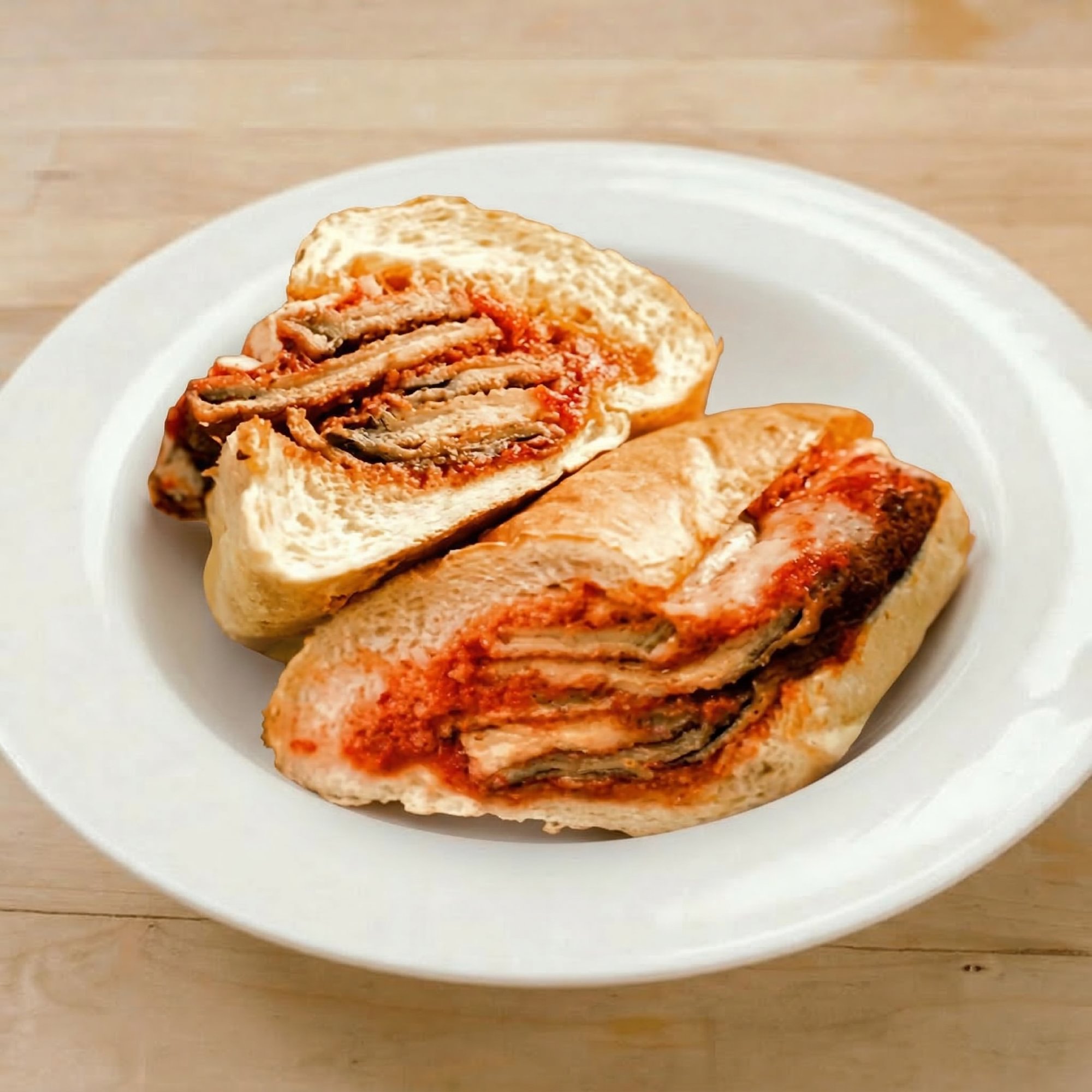 Eggplant Parmigiana Sub
