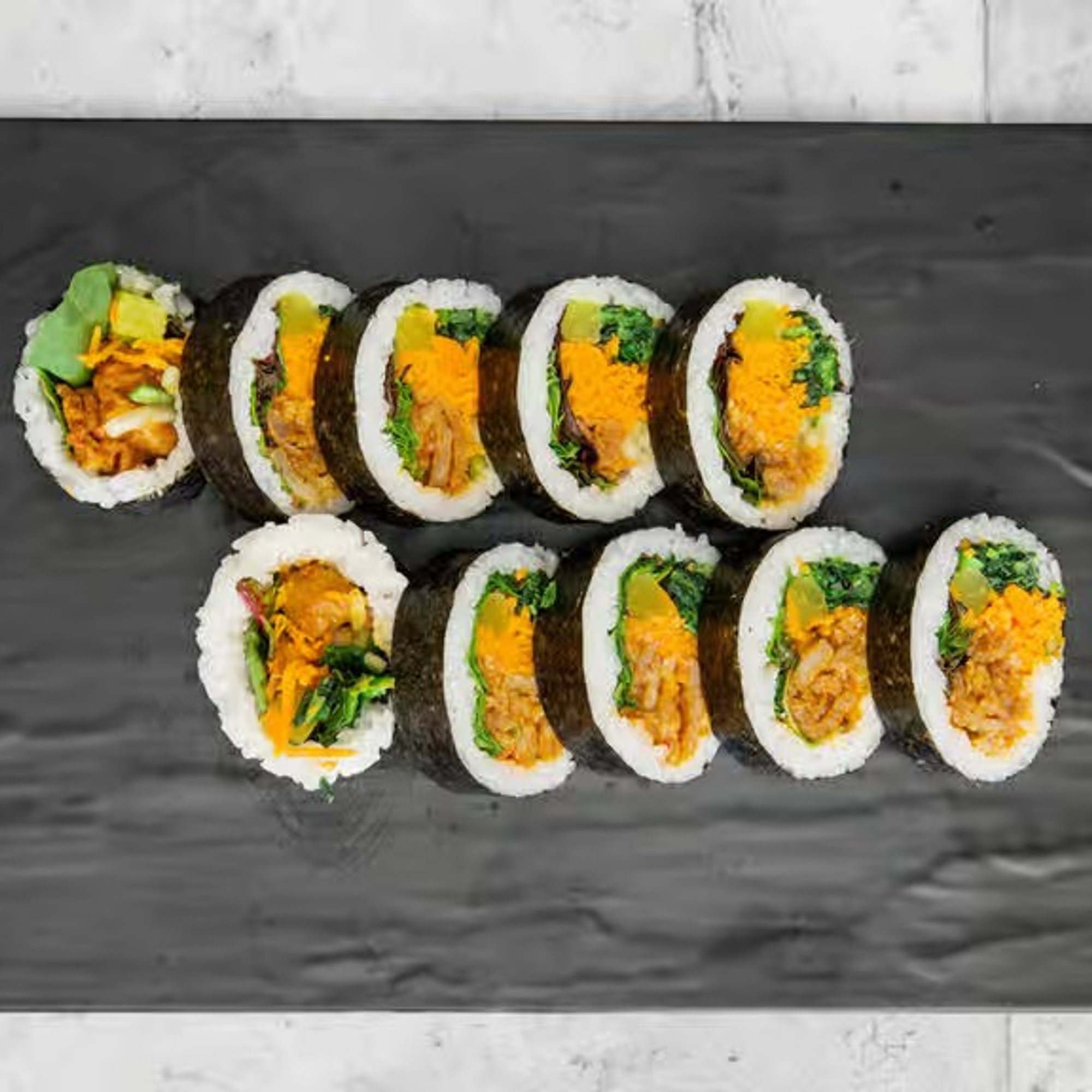 Spicy Pork (Jeyuk) Kimbap