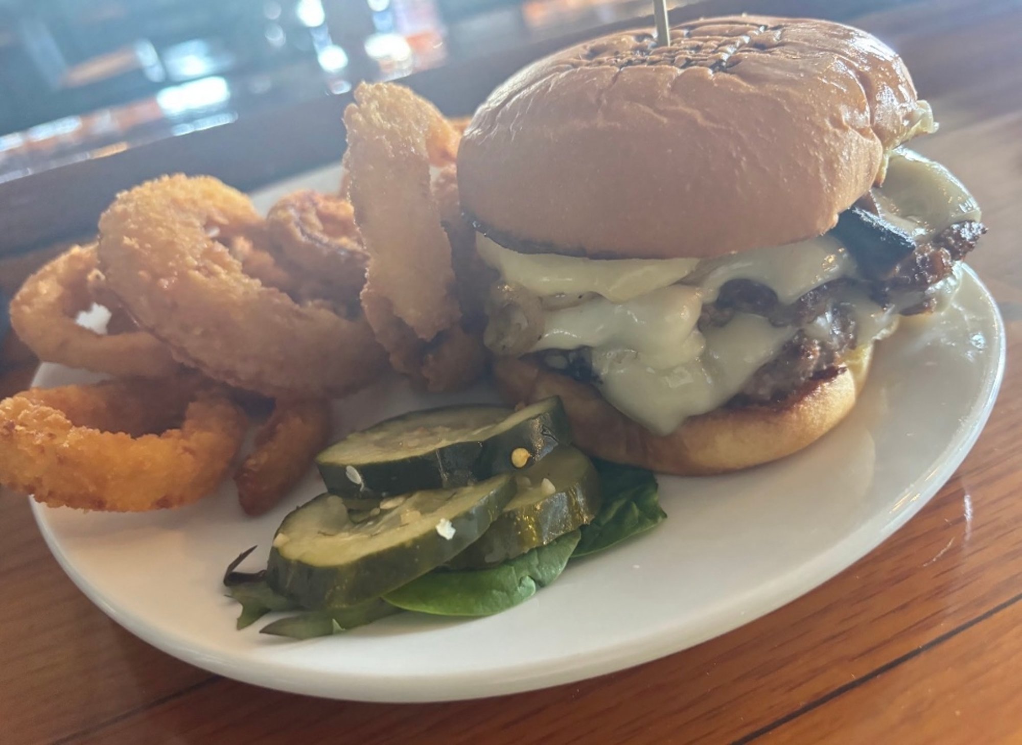 The Mushroom Swiss Burger