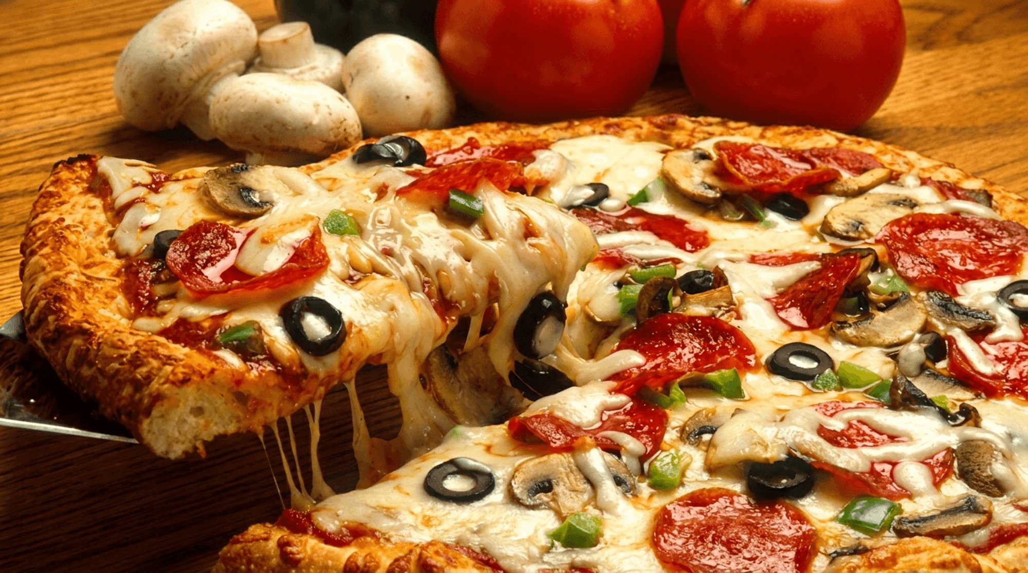 House Special Pizza Slice