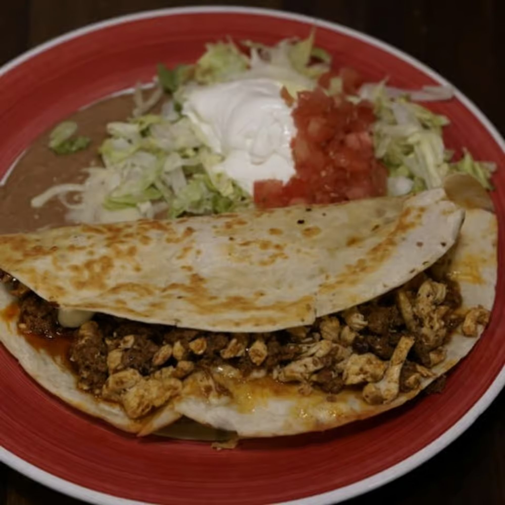 Quesadilla a la Diabla