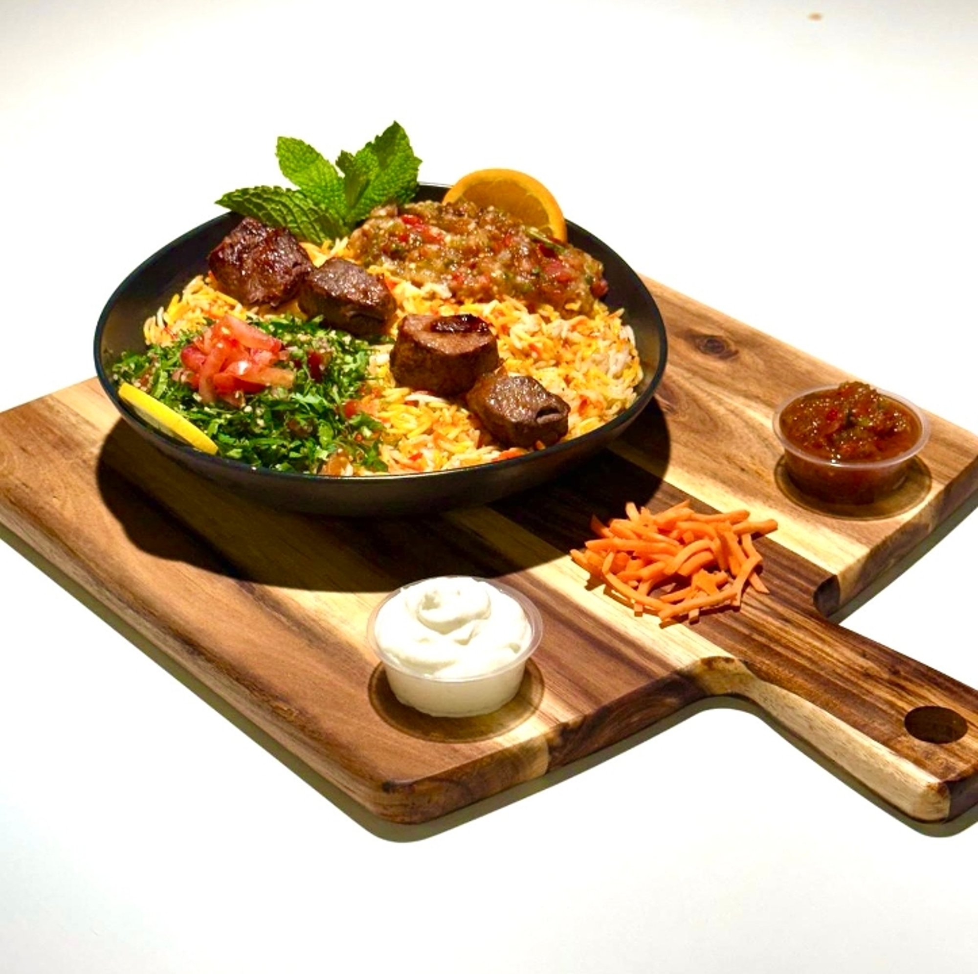 Lamb Kabab Bowl