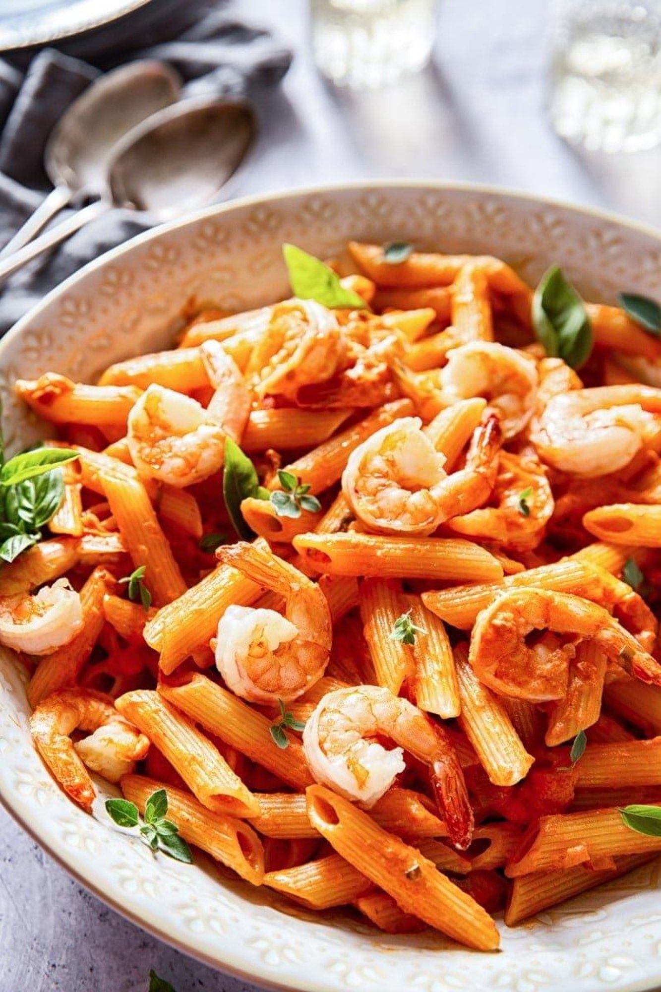 Carini Seafood Over Pasta