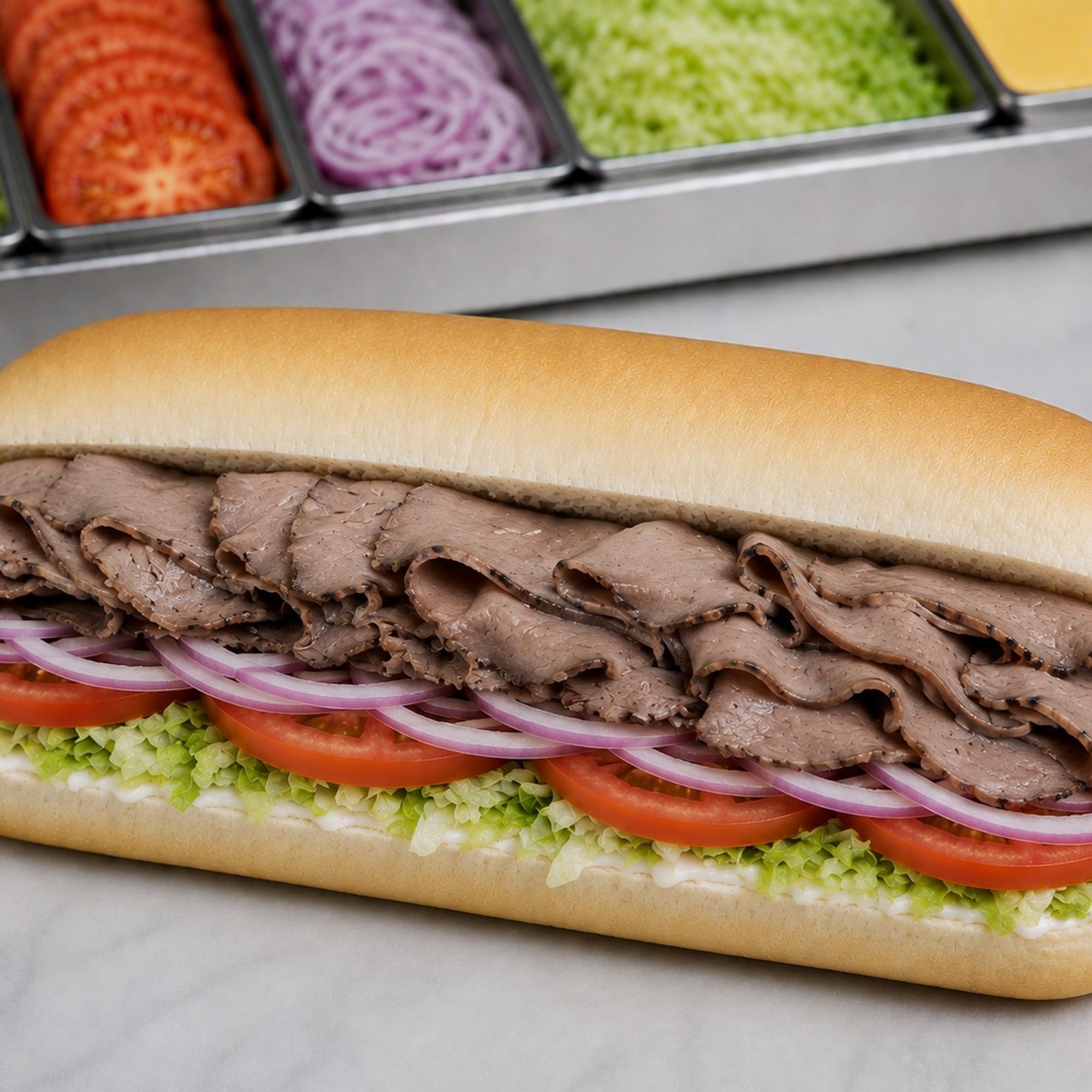 Roast Beef Submarine