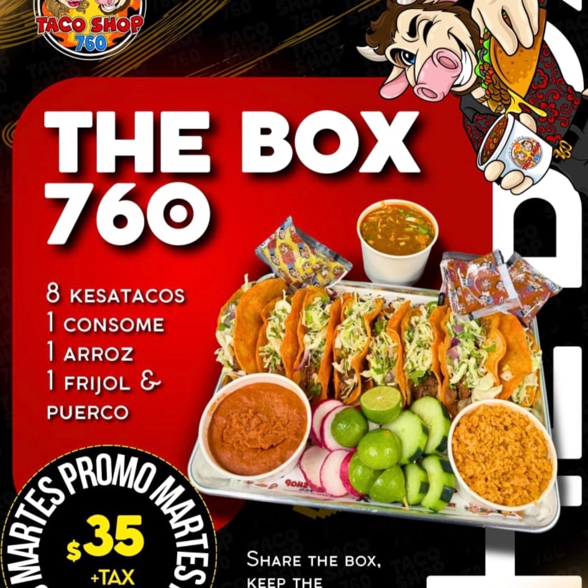 THE BOX 760 “TACO TUESDAY/WEDNESDAY”