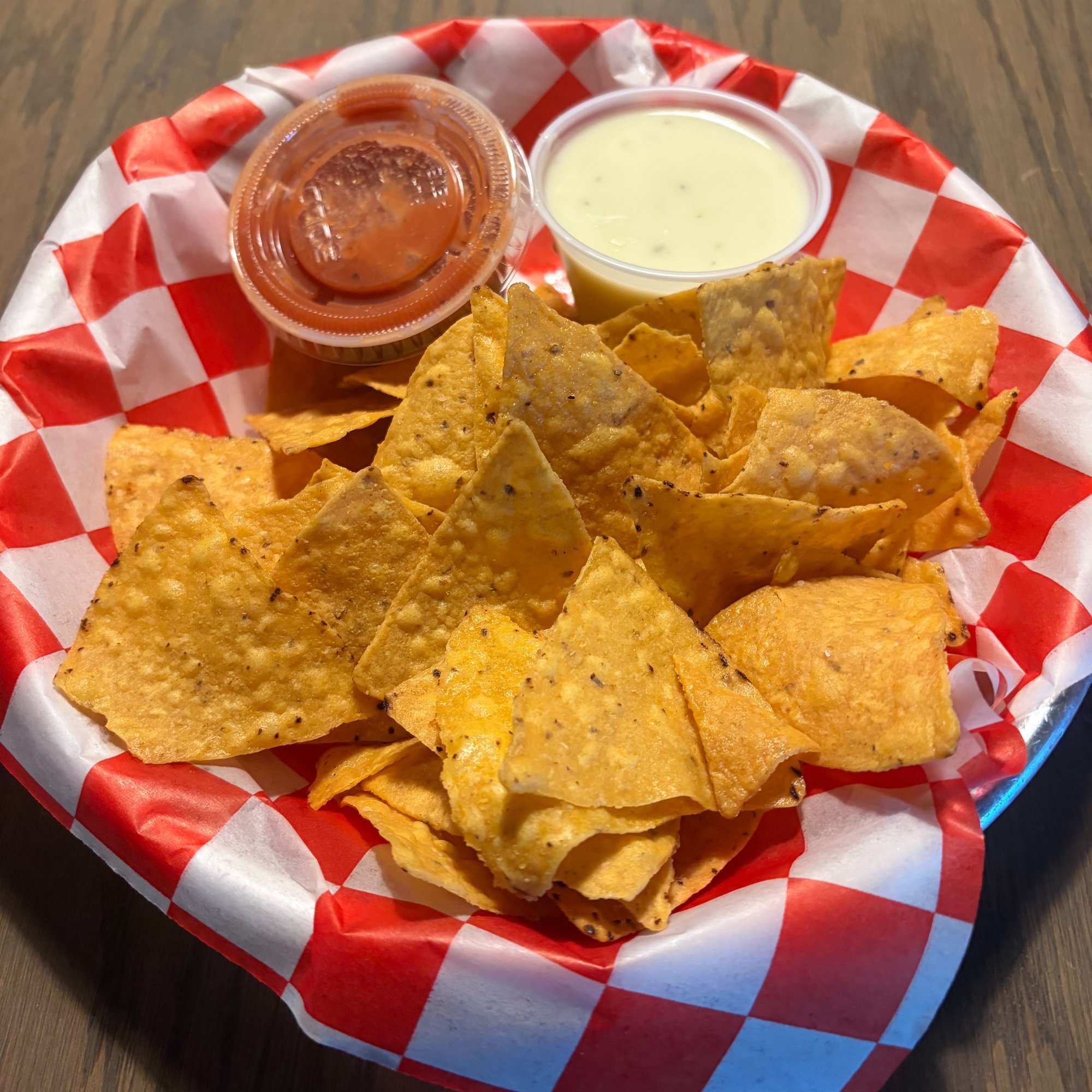 Tortilla Chips & Salsa & Queso