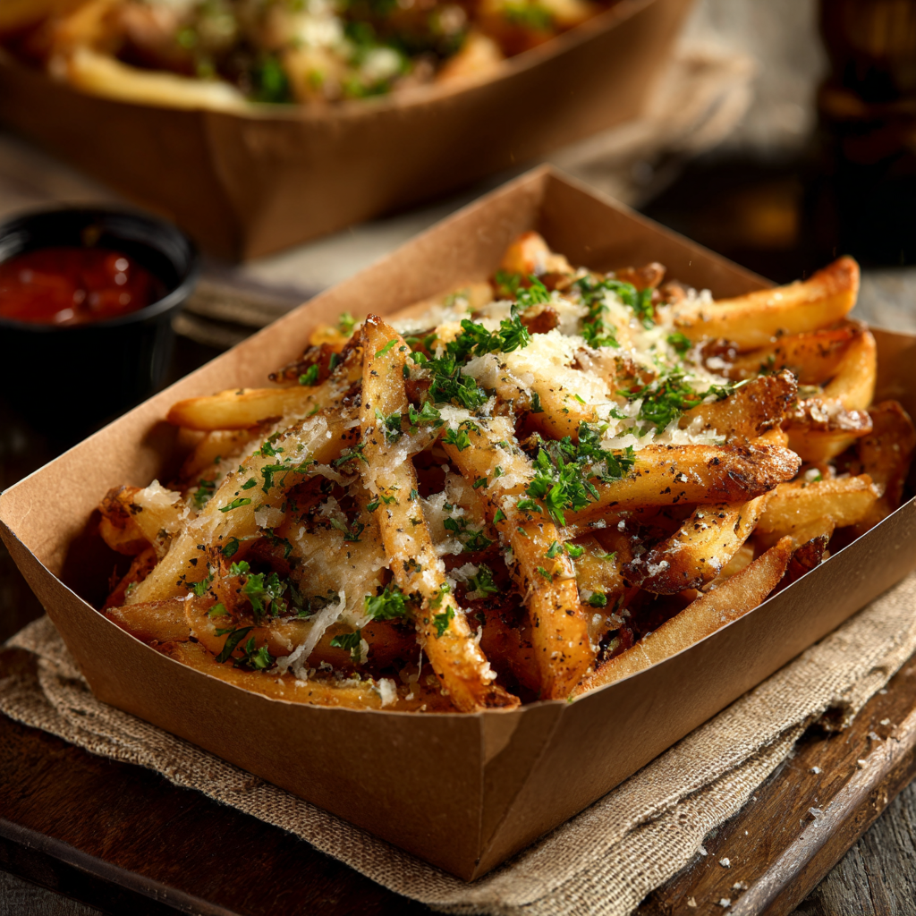 Truffle Cheese Fry Tray