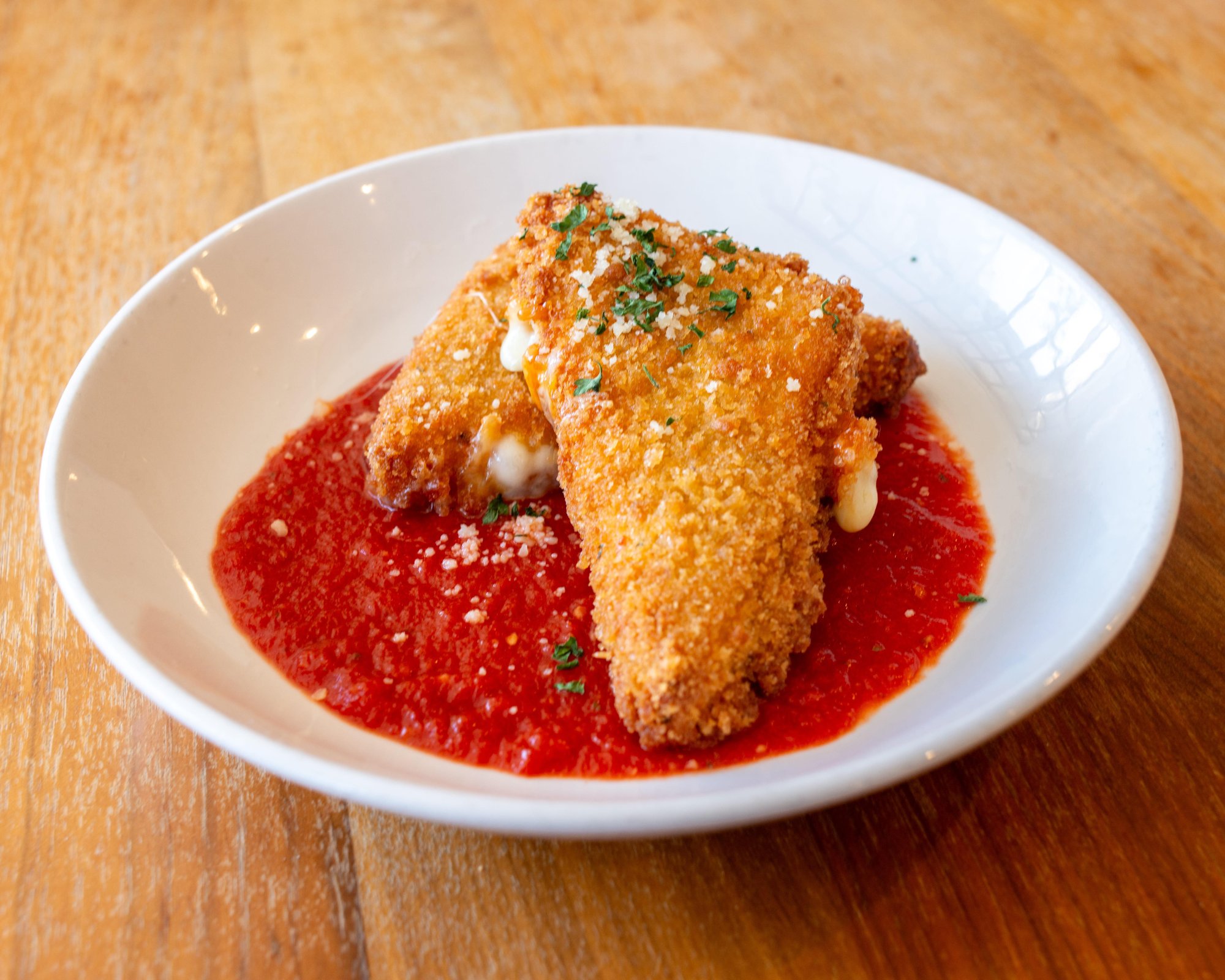 Homemade Fried Mozzarella