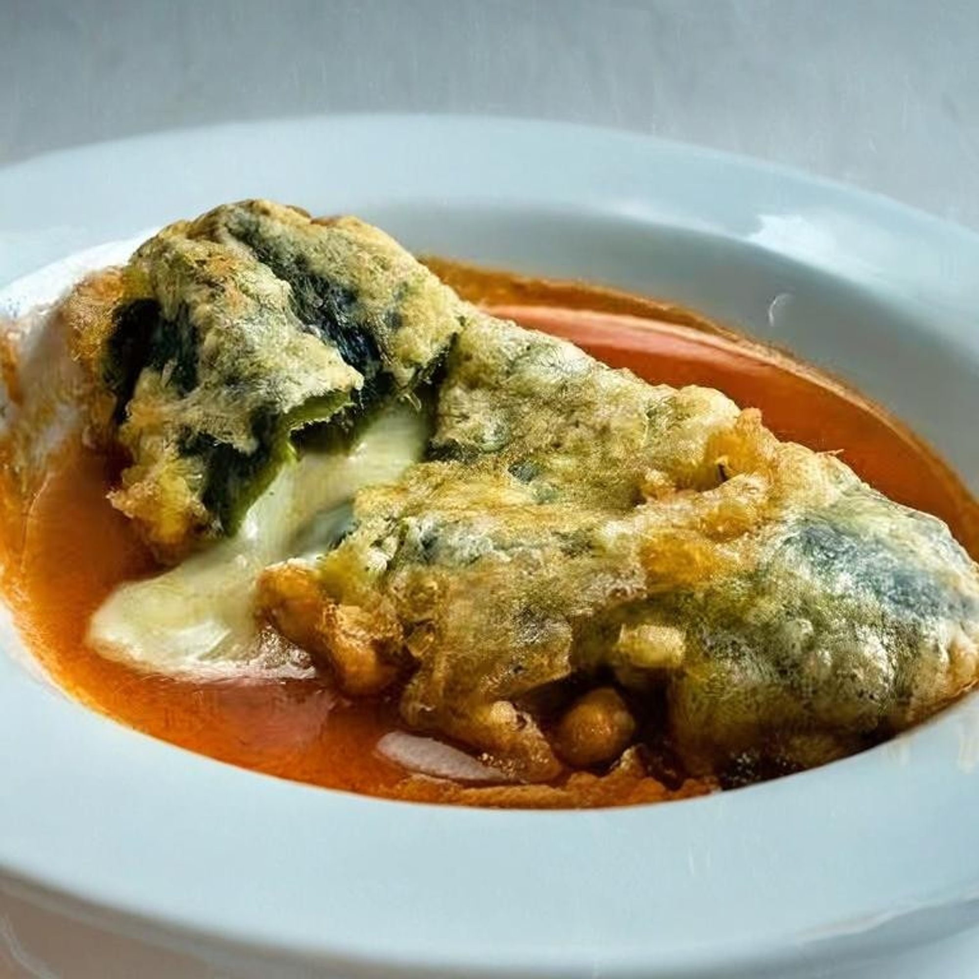 Chile Relleno. (Side)