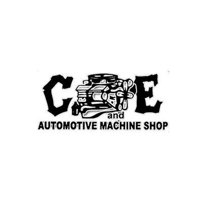 C and E Automotive Machine Shop Logo