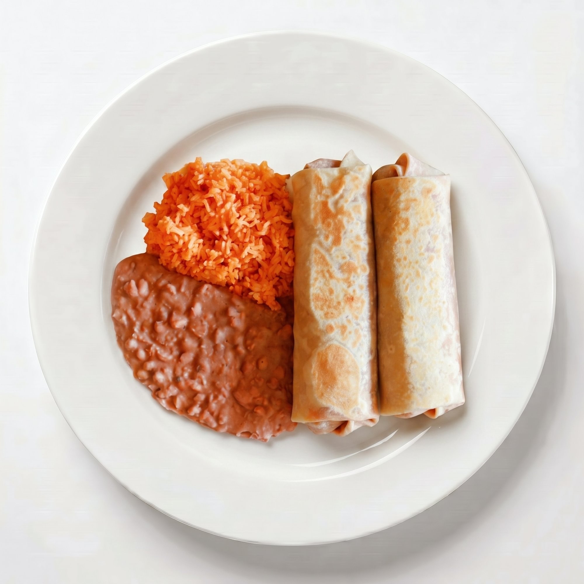 28. Burritos de Frijol y Queso, Arroz y Frijoles (Burritos Rice and Beans, Bean & Cheese)
