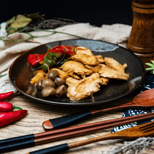 Chicken with Chinese Black Mushroom