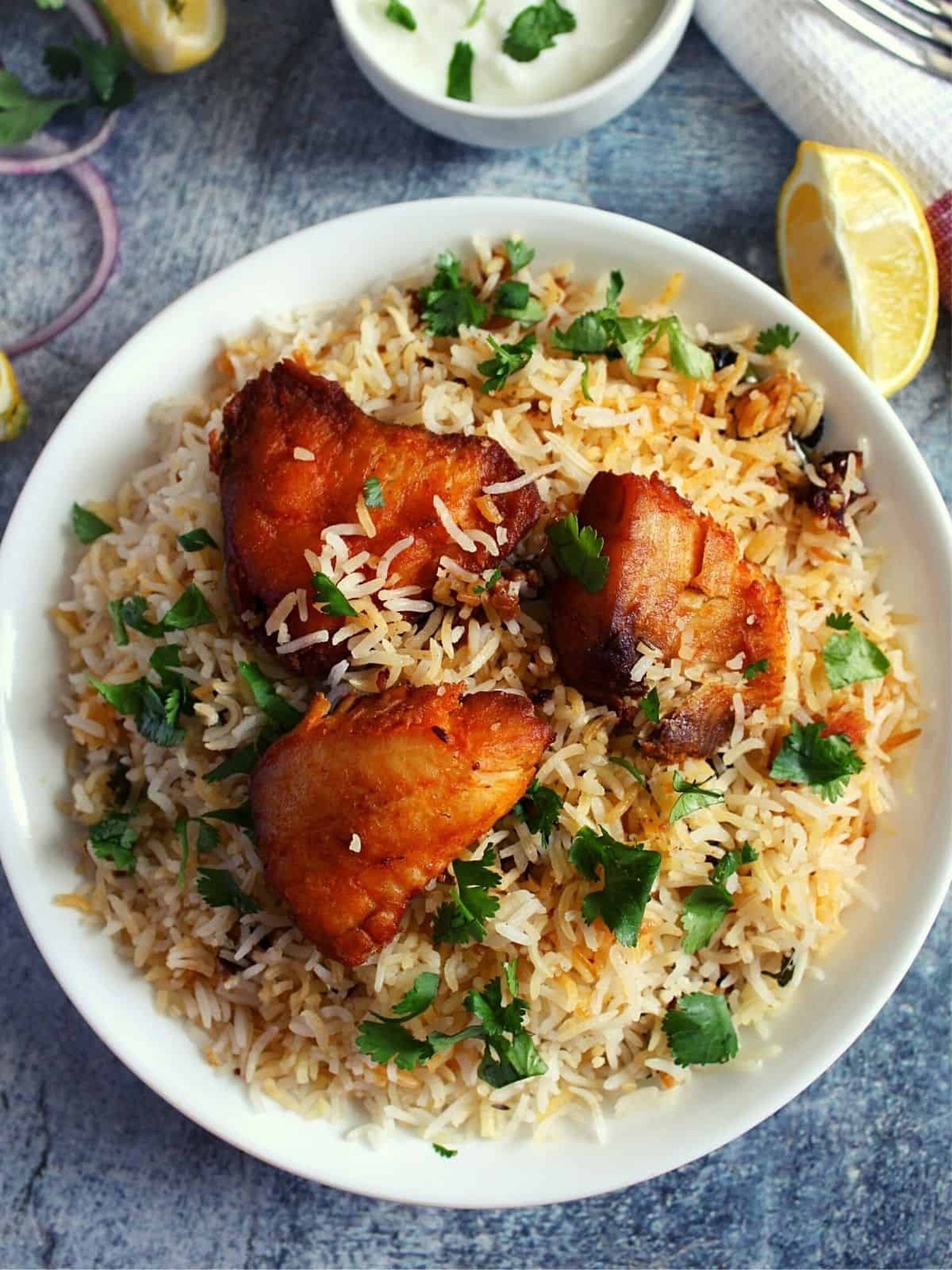 Fish Fry Biryani