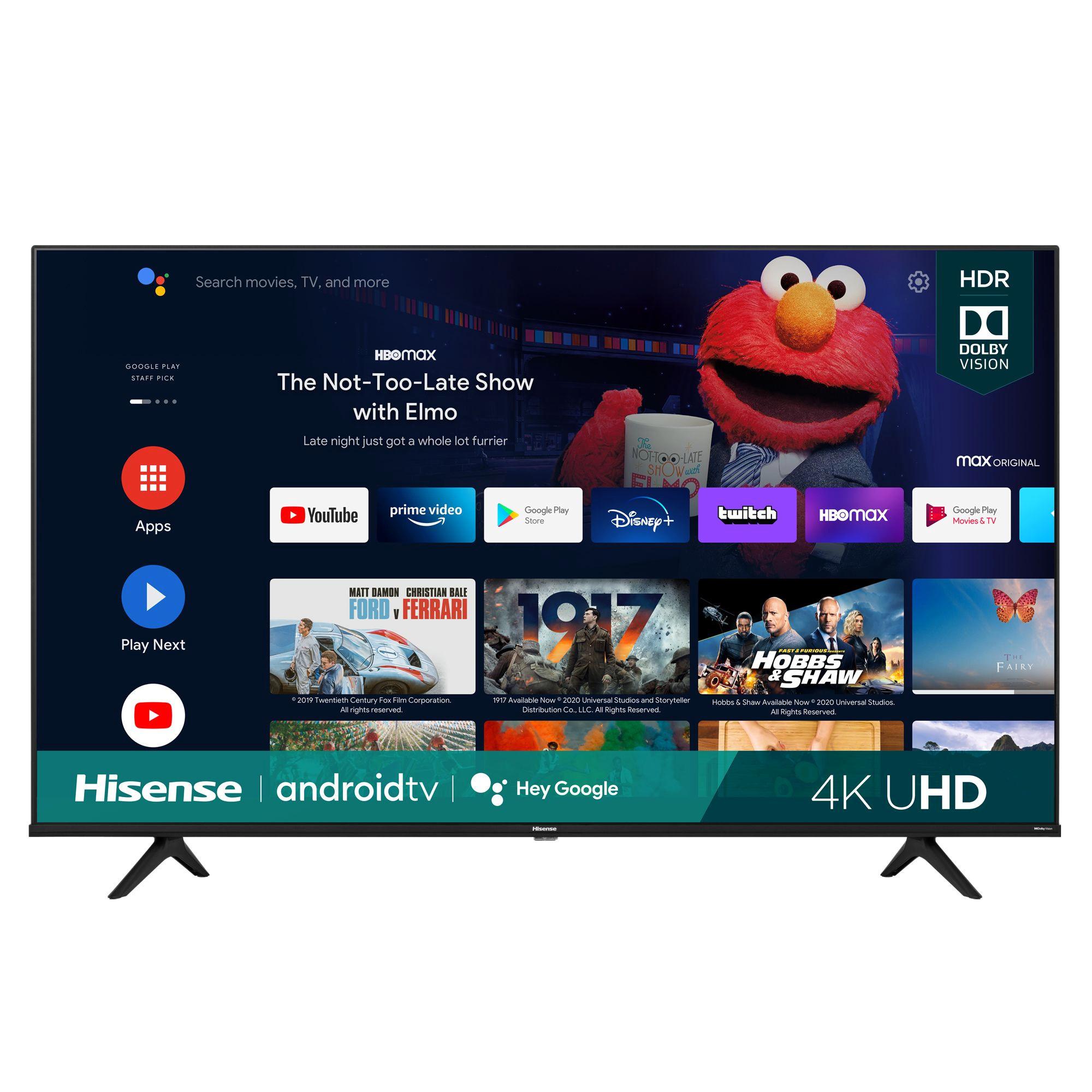 65" 4K Android Smart HDR TV