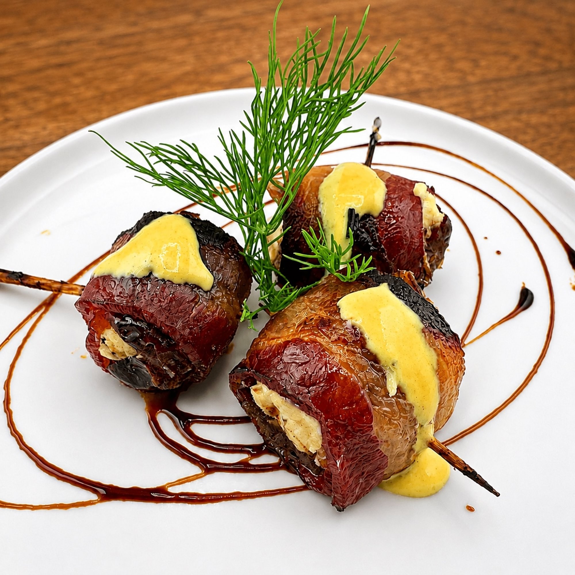 Bacon Wrapped Dates (Datiles Con Tocino)